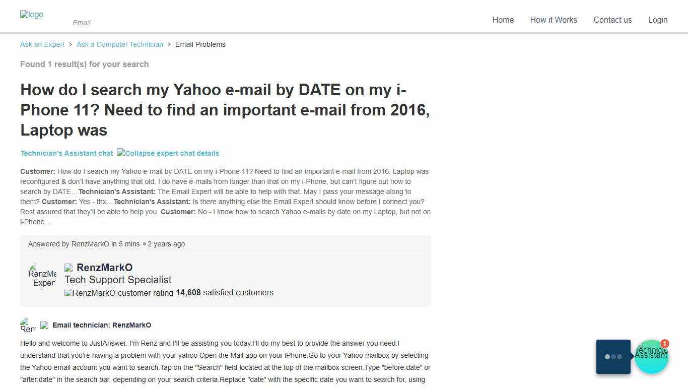 How to Search Yahoo Mail by Date on iPhone 11 - Expert Q&A